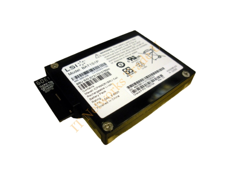 371-4982 Sun 6Gb/s SAS-2 RAID PCI MegaRAID Battery Backup Unit Cache Battery