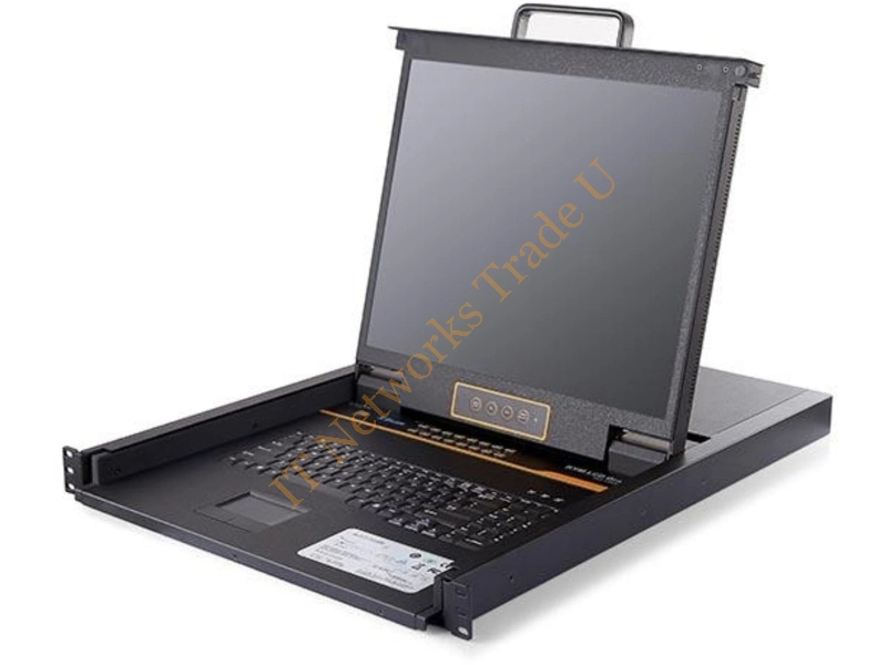 371302-B21 HP 4-Port USB KVM 1x4 SPDB-15 Keyboard/Mouse/Video 1U Rack-Mountable KVM Switch