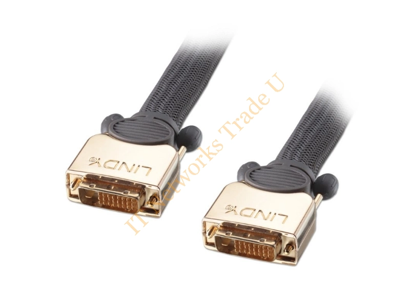 Lindy 25m, DVI-D 25m DVI-D DVI-D Black DVI cable Video Cable