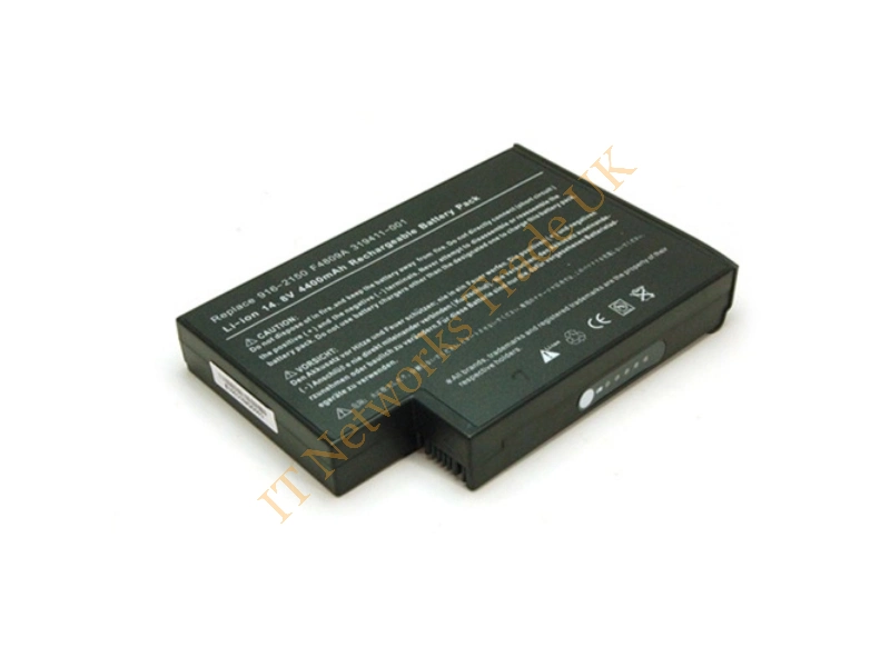 371786-001 HP Notebook Battery 4400 mAh Lithium Ion (Li-Ion) 14.4 V DC Laptop Battery