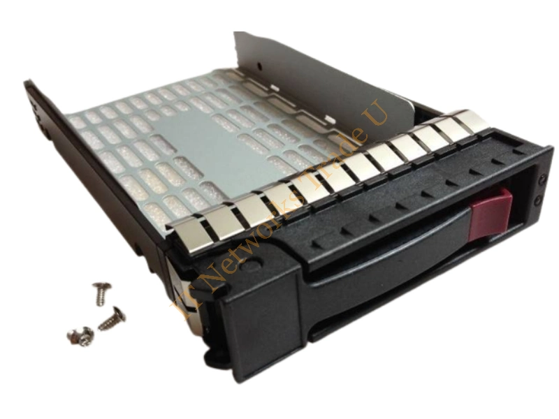 373465-001 HP Hot-pluggable Hard Drive Tray Holds A 3.5-inch X 1-inch SAS/SATA Drive for ProLiant Servers HDD Accessory