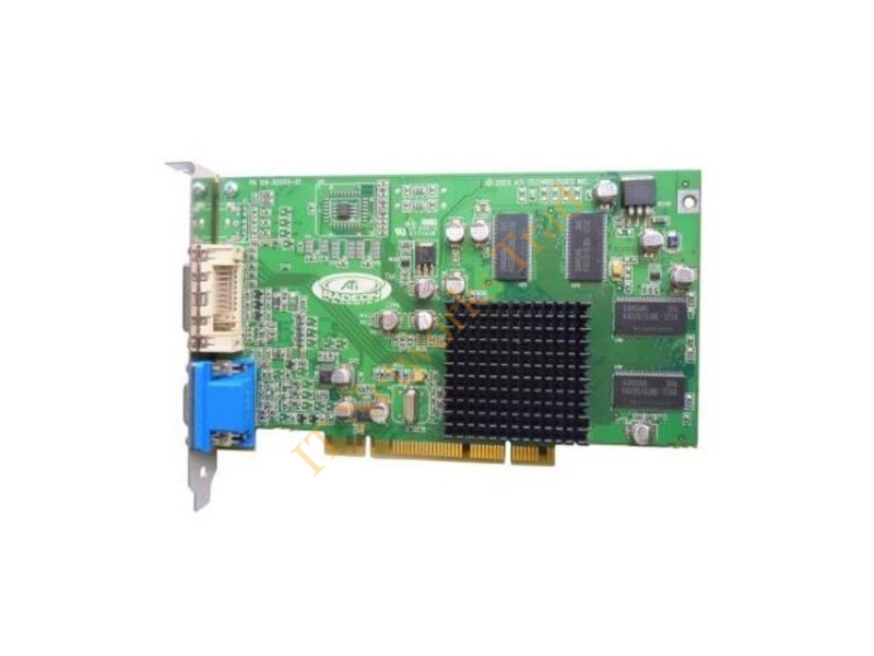 375-3181-02 Sun XVR-100 ATI Radeon 7000 64MB 64-Bit 66MHz Dual Display (1 x DVI-I 1 x D-Sub) PCI Video Graphics Card