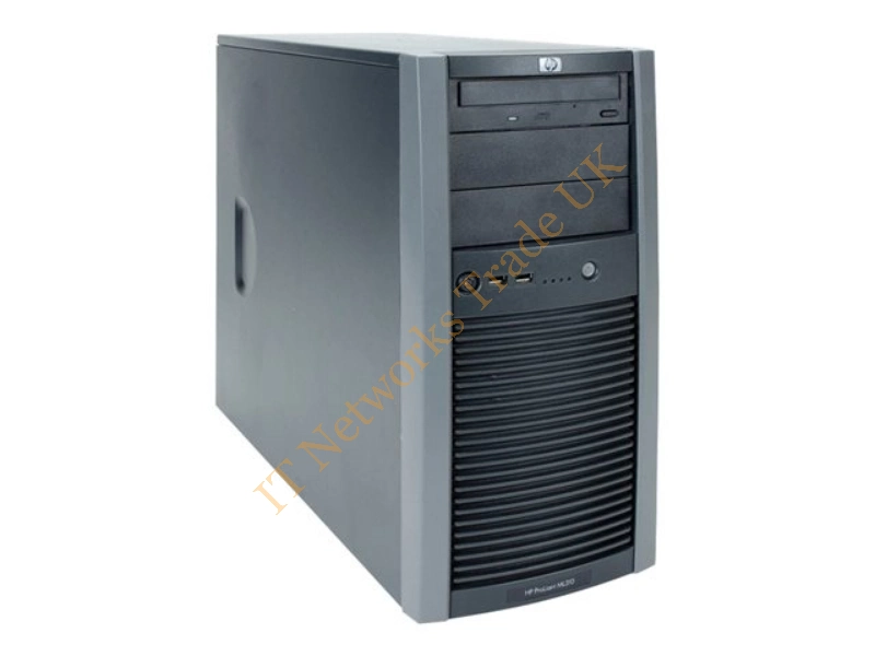 376852-001 HP ProLiant ML310 G2 1 x Intel -Pentium 4 3.20GHz CPU 512MB RAM 5U Rack-Mountable Tower Server Server System