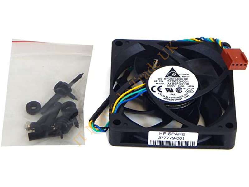 377779-001 HP 12v DC 0.45a 70x15mm 372653-001 Fan Cooling Fan