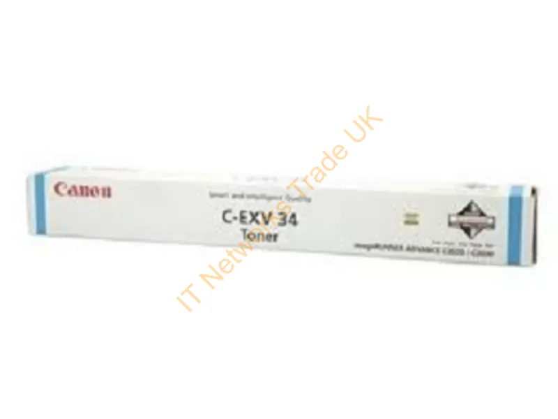 Canon 3783B002 (C-EXV 34) Toner cyan, 19K pages Accessory