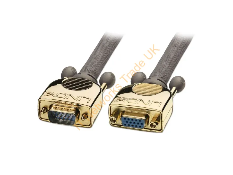 Lindy 20m, VGA VGA 20m VGA (D-Sub) VGA (D-Sub) Anthracite VGA cable Video Cable