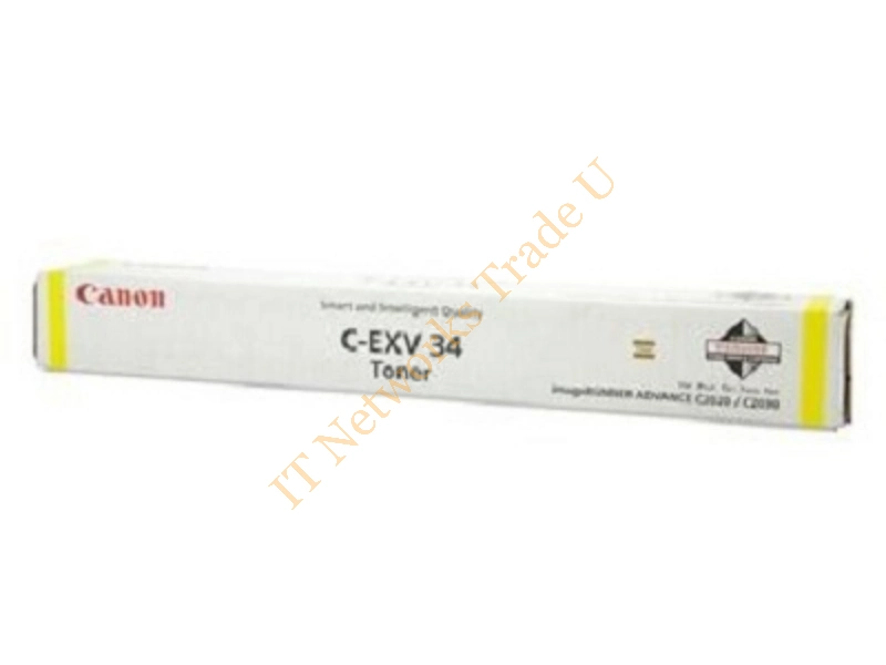 Canon 3785B002 (C-EXV 34) Toner yellow, 19K pages Accessory