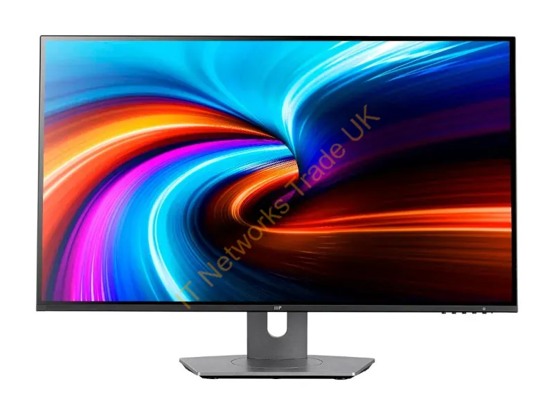 37922 - Monoprice Crystalpro Computer Monitor 27" 2560 X 1440 Pixels Quad Hd Led Black