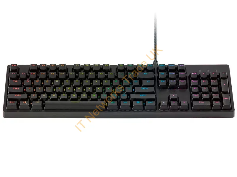 37988 - Monoprice 37988 Keyboard Gaming Usb Qwerty International Black