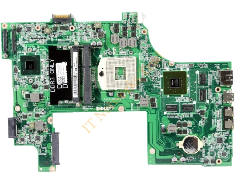 37F3F Dell System Board for Inspiron 17R N7110 Intel Laptop Motherboard S989