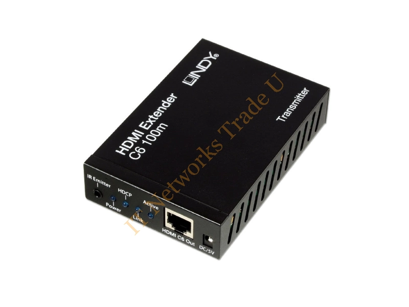 Lindy 38019 AV transmitter Black AV extender