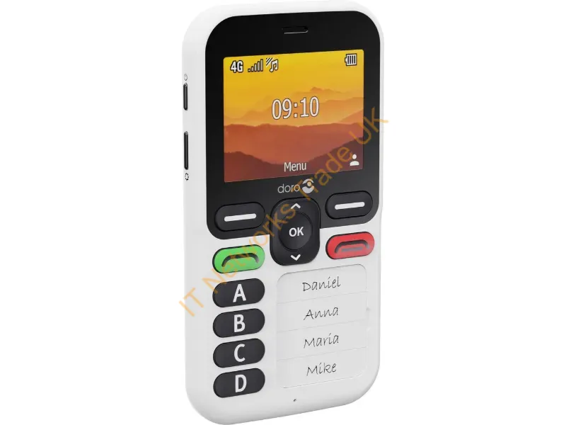380575 - Doro Leva X10 6.1 cm (2.4") 118 g Graphite Senior phone