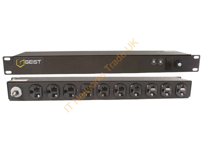 38058 - Vertiv Spn104-1025 Power Distribution Unit (Pdu) 10 Ac Outlet(S) Black