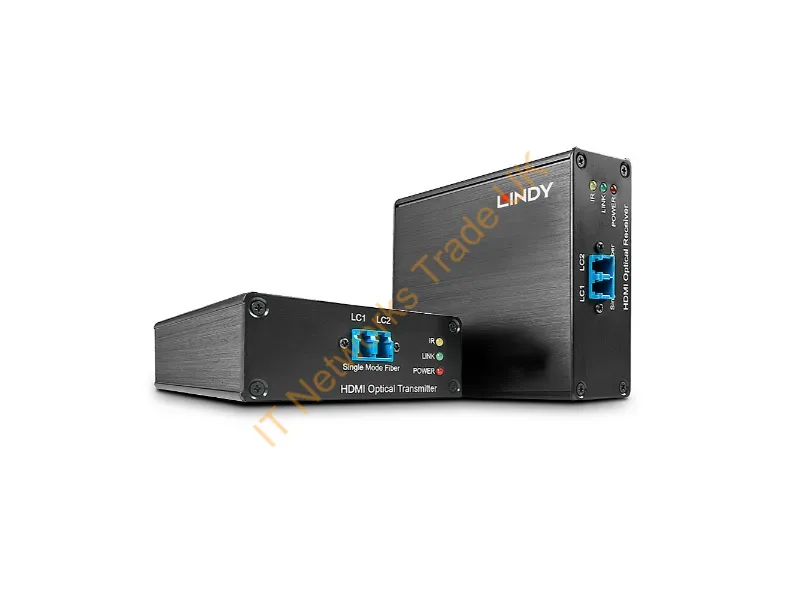Lindy 38063 AV transmitter & receiver Black AV extender
