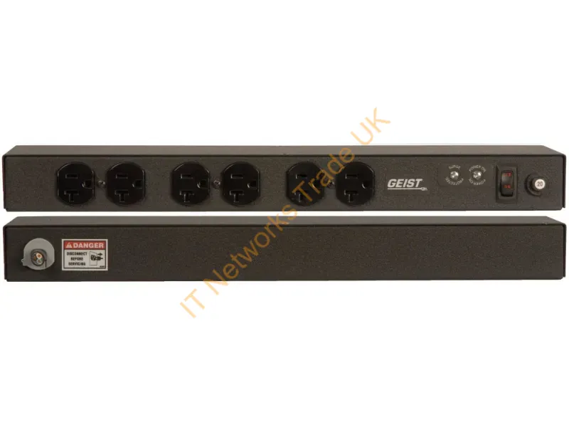 38070 - Vertiv Spf064-1023 Power Distribution Unit (Pdu) 6 Ac Outlet(S) Black