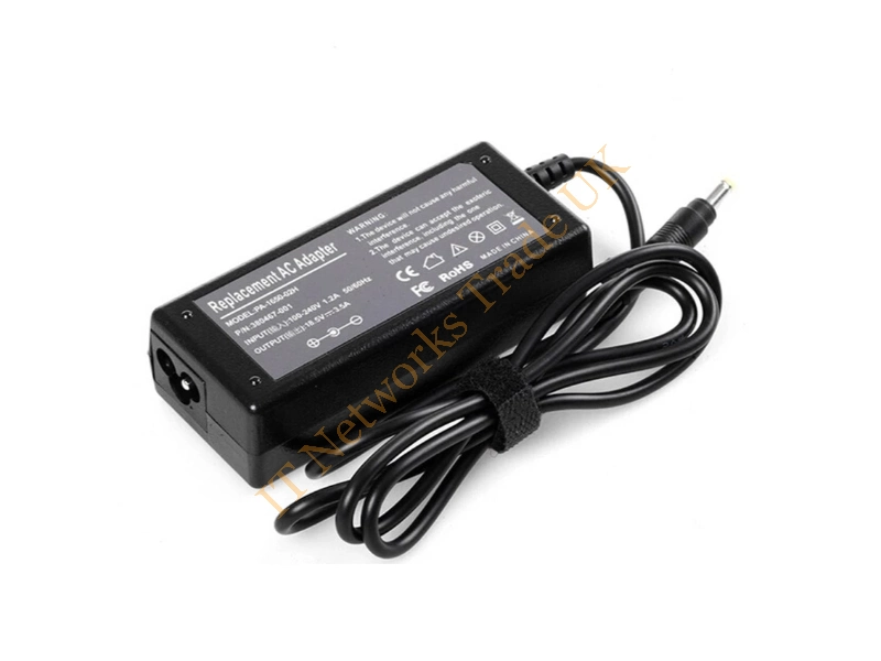 381090-001 HP 65-Watts 18.5V 3.5A AC Adapter for Pavilion and Presario Notebook PCs Power Adapter