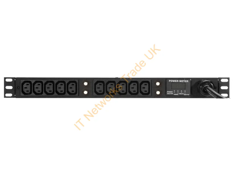 38128 - Vertiv Vrelcn100-103C13Tl6 Power Distribution Unit (Pdu) 10 Ac Outlet(S) Black