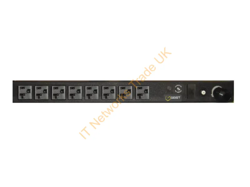 38137 - Vertiv Nsvln080-102R20Tl Power Distribution Unit (Pdu) 14 Ac Outlet(S) 0U Black