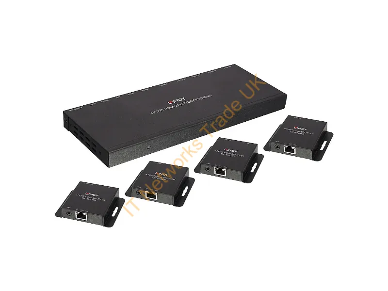 38155 - Lindy 38155 Transmitter & Receiver KVM extender Networking Accessory