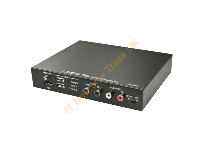 Lindy 38201 AV receiver Black AV extender