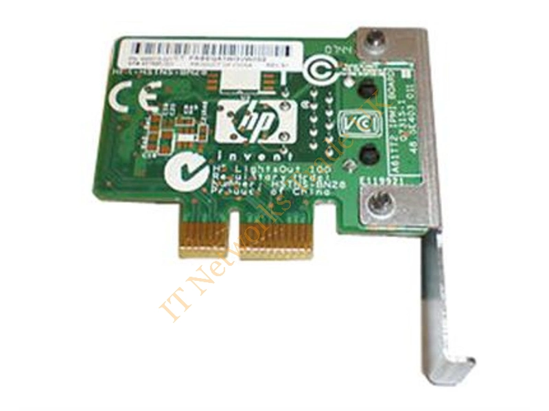 383064-B21 HP Light-Out 100 Intelligent Platform Management Interface (IPMI Remote Management Card for ProLiant ML110 G2 Server Network Adapter
