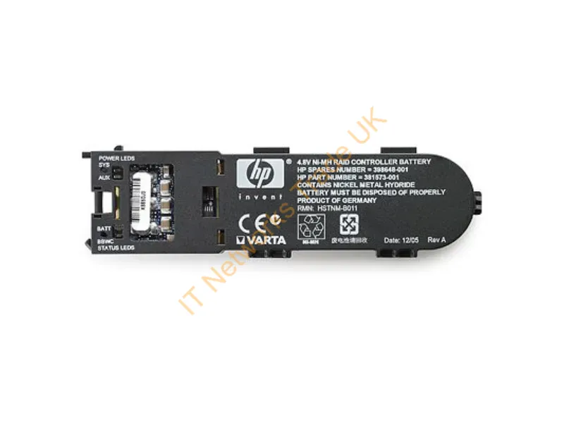 383280-B21 HP Smart Array P-Series Battery-Backed Write Cache (BBWC) Battery Kit Cache Battery