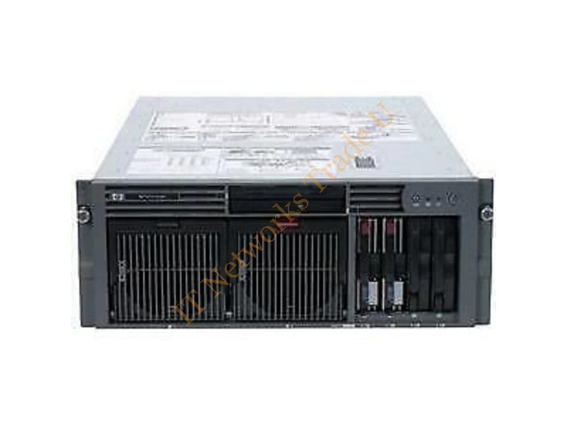 383356-001 HP ProLiant DL585 G1 2x AMD Opteron 865 DC 1.8GHz 2GB Ram Ultra-160 SCSI 24x CD-ROM Fdd Gigabit Ethernet 4u Rack Server Server System