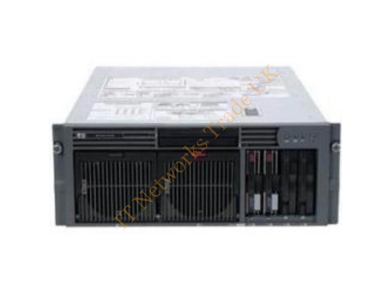 383357-001 HP ProLiant Dl585 2 X AMD 875 Opteron Dual Core 2.2GHz CPU 2GB RAM HDD None Ultra160 SCSI 24x CD-ROM FDD Gigabit Ethernet 4u Rack Server Server System