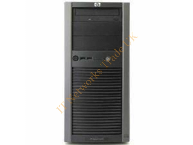 383506-001 HP ProLiant ML110 G3 4U Intel -Pentium 4 3.20GHz CPU 512MB DDR2 SDRAM 36.40GB Hard Drive Tower Server Server System