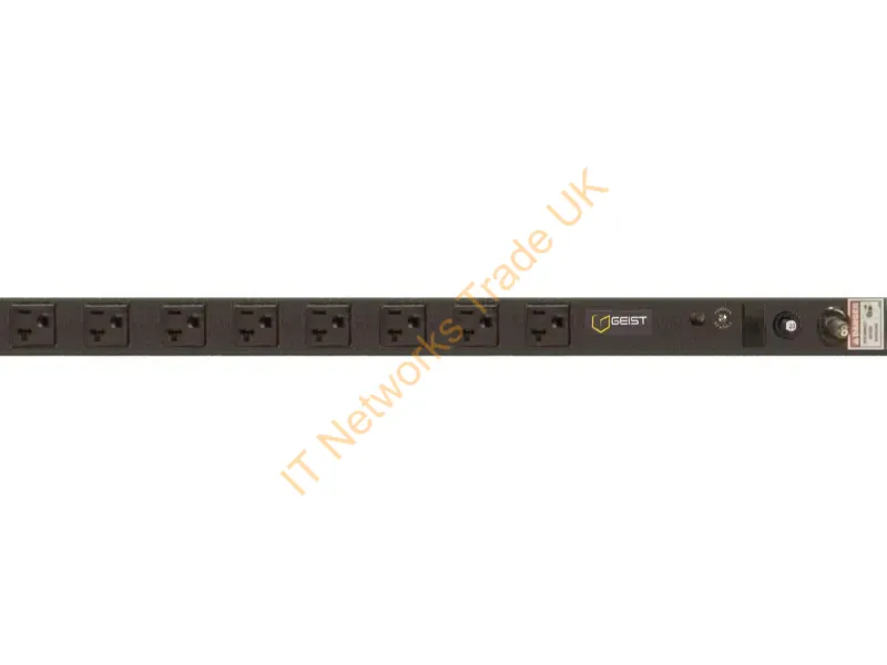 38371 - Vertiv Nsvkn080-102R20 Power Distribution Unit (Pdu) 14 Ac Outlet(S) 0U Black