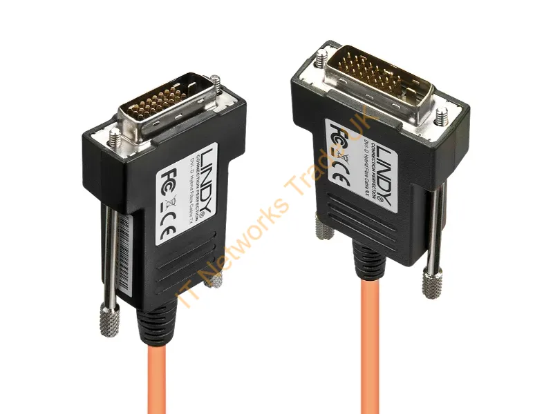 Lindy 38375 70m DVI-D DVI-D Black DVI cable Video Cable