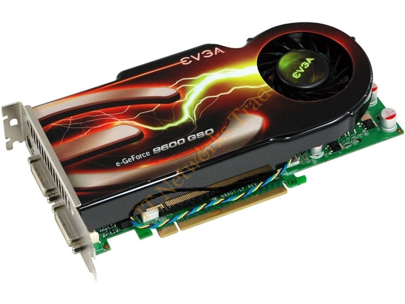 384-P3-N967-A1 EVGA -GeForce 9600 GSO SuperClocked 384MB GDDR3 192-Bit HDCP Ready SLI Supported PCI Express 2.0 x16 Video Graphics Card