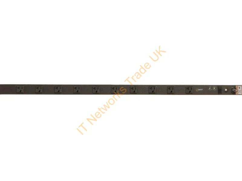 38423 - Vertiv Vssa104-102S20Tl Power Distribution Unit (Pdu) 10 Ac Outlet(S) Black