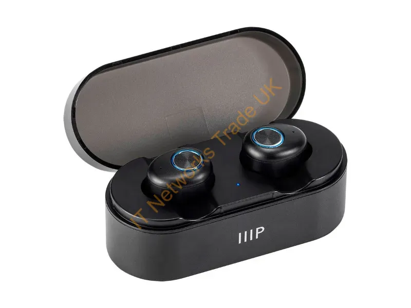 38542 - Monoprice 38542 Headphones/Headset Wired & Wireless In-Ear Calls/Music Micro-Usb Bluetooth Black