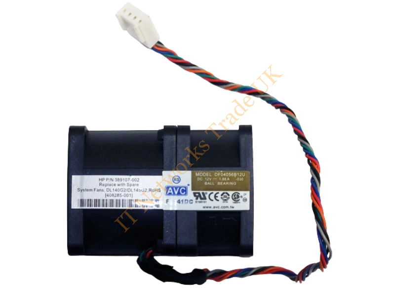 389107-001 HP Fan for ProLiant DL140 / DL145 G2 Server Cooling Fan