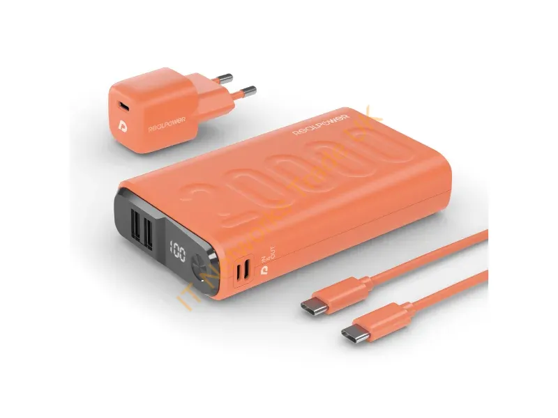 390656 - RealPower PB-20000 Power Pack 20000 mAh