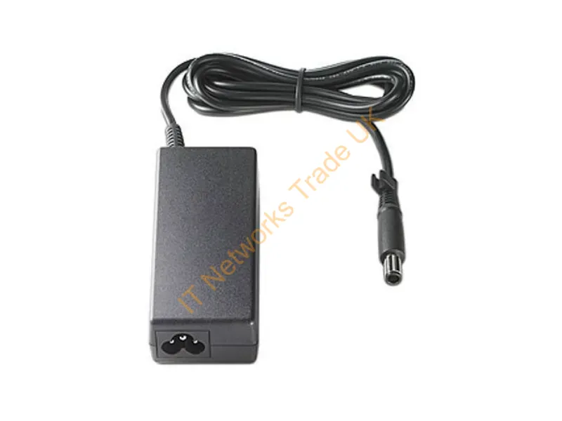 391172-001 HP 65Watt 100-240VAC 1.7A Input 50-60Hz 18.5VDC 3.5A Output Smart Pin Slim AC Power Adapter for HP Business Notebook