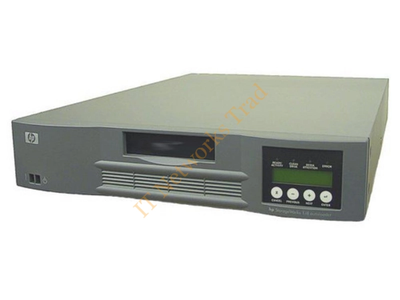 391205-001 HP 1.6/3.2TB StorageWorks 1/8 LTO-2 Ultrium 448 SCSI LVD Tape Autoloader Tape Drive Storage