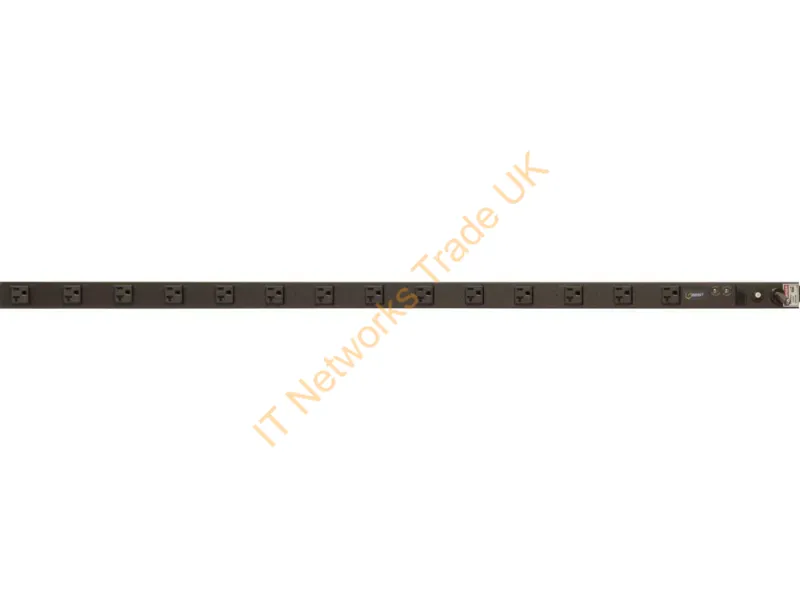 39125 - Vertiv Vssc144-102S20Tl Power Distribution Unit (Pdu) 14 Ac Outlet(S) Black