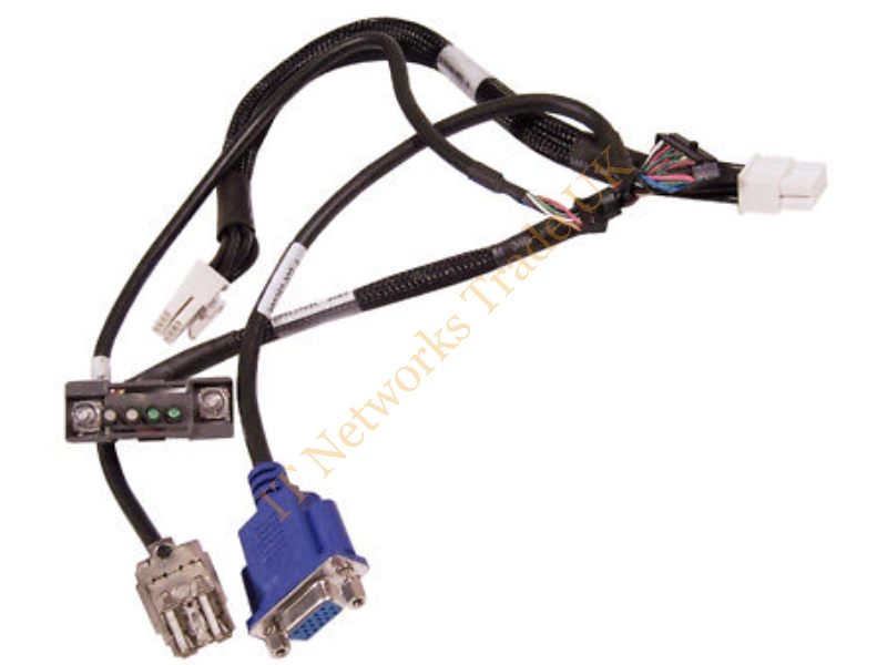 392250-003 HP Front VGA Cable with Bracket for ProLiant DL585 G2 Miscellaneous Cable