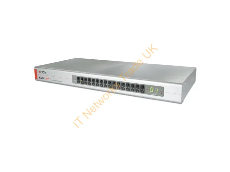 39524 - Lindy 39524 Grey Network KVM Switch