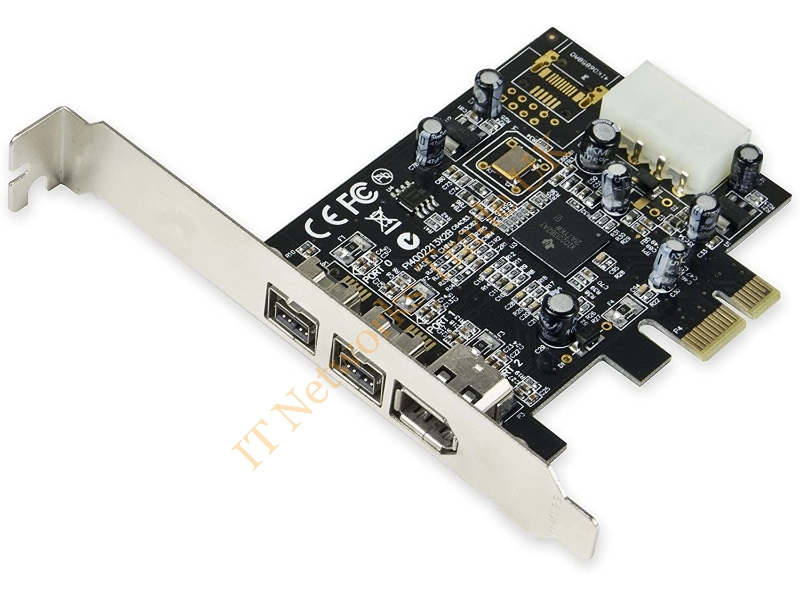 398283-001 HP 1394B Firewire APi-811 2-Port PCI-Express Card Wireless LAN Card