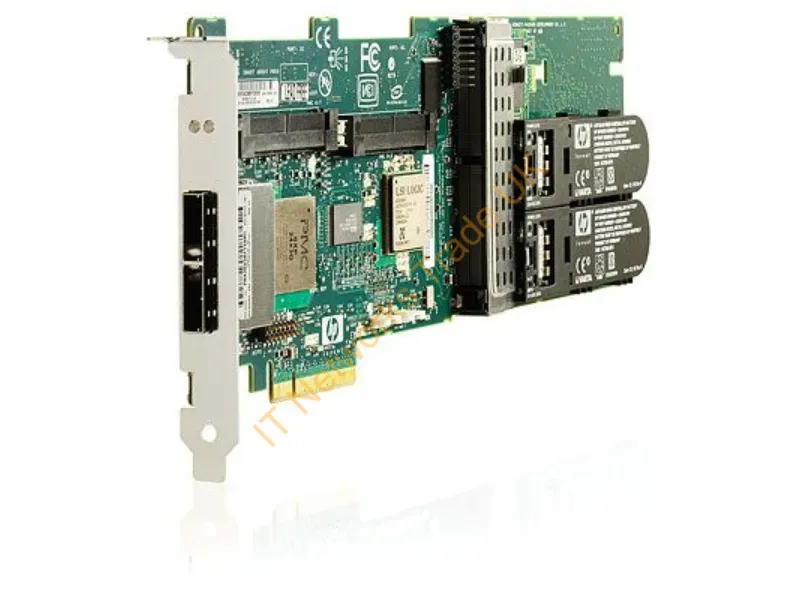 398647-001 HP Smart Array P800 / 512 BBWC (Battery Backed Write Cache) 16 Port SAS RAID Controller Card