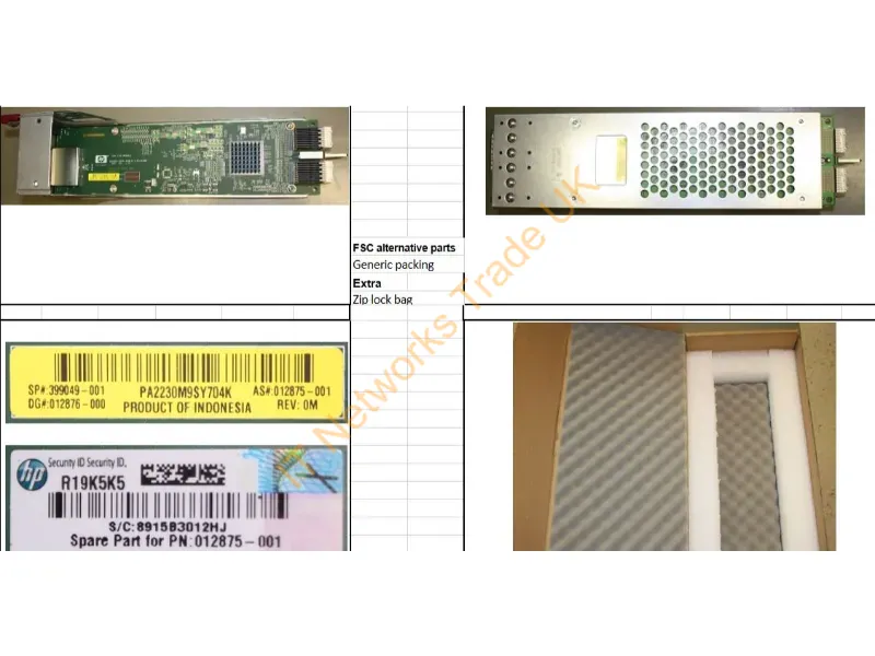 399049-001 HP SAS / SATA I/O Module for StorageWorks MSA60 Raid Controller