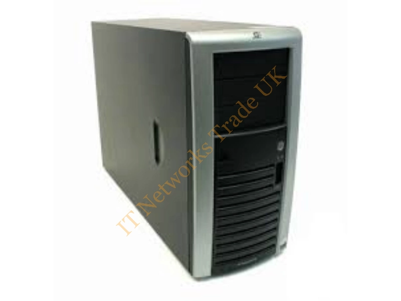 399151-001 HP ProLiant ML150 G3 1x Xeon 5050 DC 3.0GHz Ram 512MB SATA Ob CD-ROM Gigabit Ethernet 5u Tower Server Server System