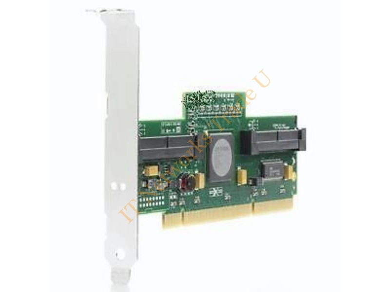 399450-001 HP Dual Channel 64-bit 133MHz PCI-x 8 Internal-Port SAS Host Bus Adapter Raid Controller