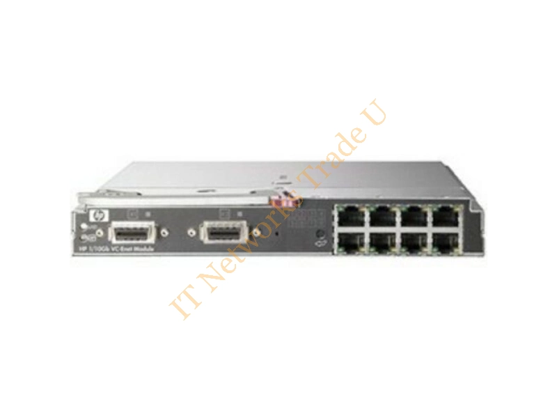399593-B21 HP 1/10GB/s Virtual Connect Ethernet Module 8 x 10/100/1000Base-T 2 x 10GBase-CX4 Networking Accessory