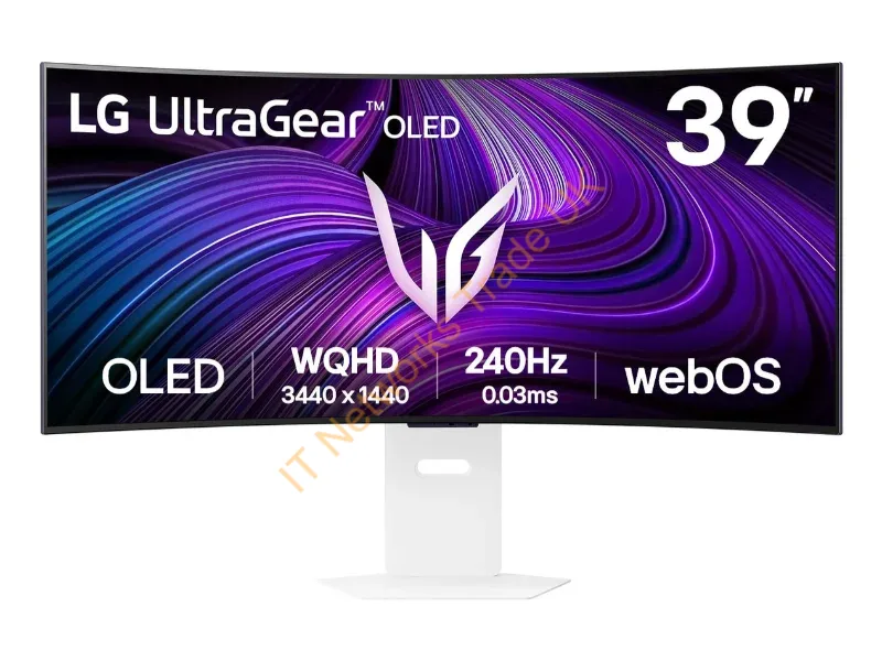 39GX90SA-W.AEK - LG UltraGear 39GX90SA-W 39 Curved OLED WQHD 240Hz 0.03ms G-