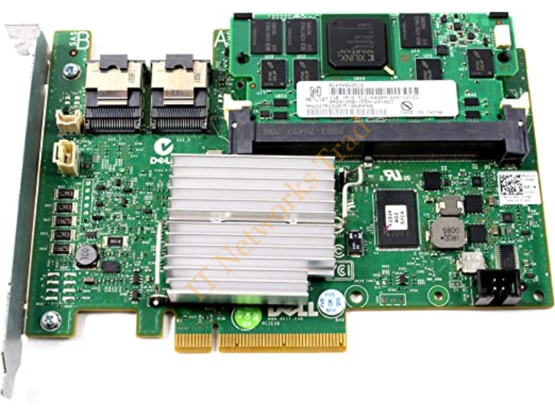 39H7H Dell PERC H700 SAS 6Gb/s PCI Express 2.0 Integrated RAID Controller with 1GB Cache for PowerEdge