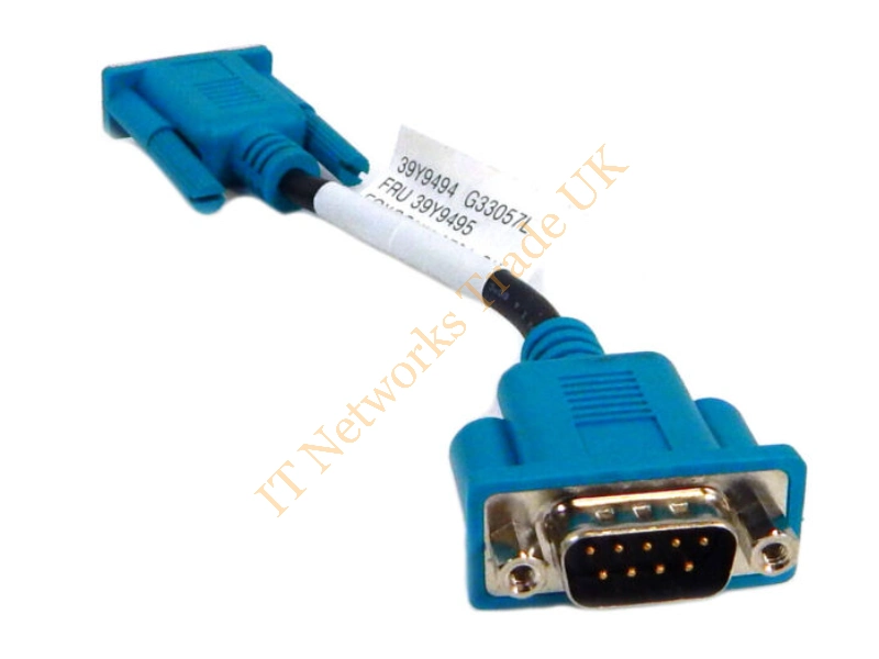 39Y9495 IBM 6-inch DB9 M-to-F Serial Cable Miscellaneous Cable